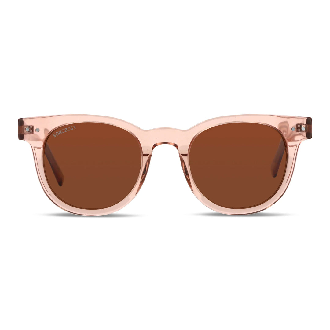 Lenses sun meli polarized UV400 bio-acetate marble sobre black leather brass detalle premium contraste bonoboss #editorial_grid1 #color_marble