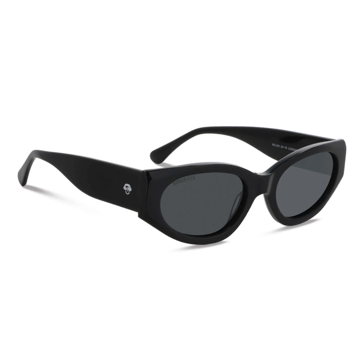 Lenses sun milan bio-acetate black foto producto bonoboss #color_negro