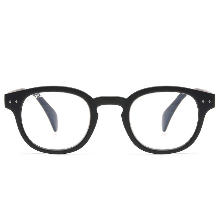 Lenses lectura hawaii black round filtro luz blue UV protection400 antirreflejo rpet recycled black mate unisex bonoboss