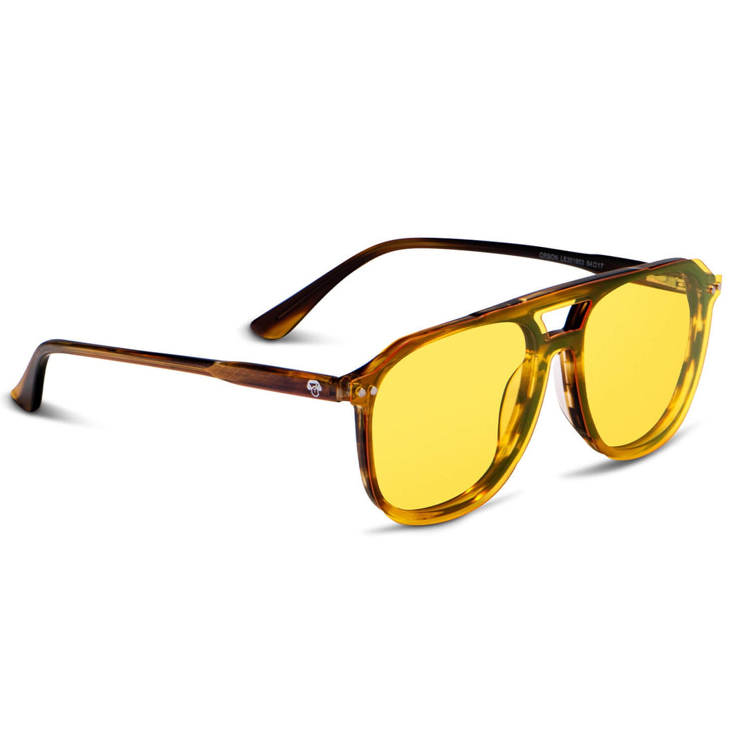 Eyeglasses aviadores optical with clip clip-on overlay iman polarized optical prescription envio gratis a todo chile. distribuidor and optical wholesale Bonoboss #color_yellow