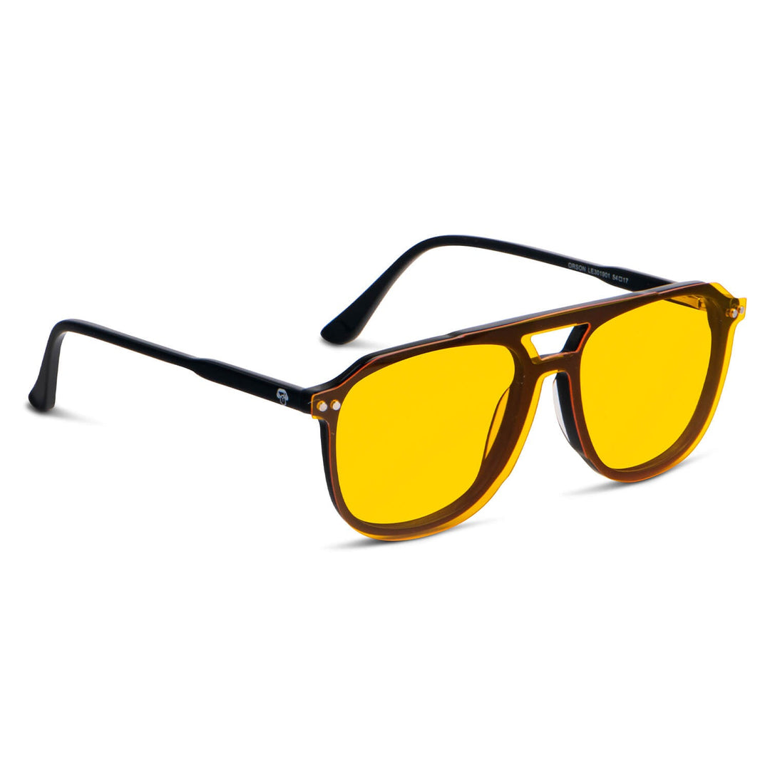 Eyeglasses or optical frames oval black sobre lente sun clip-on iman polarized for men and women front view Bonoboss #color_negro