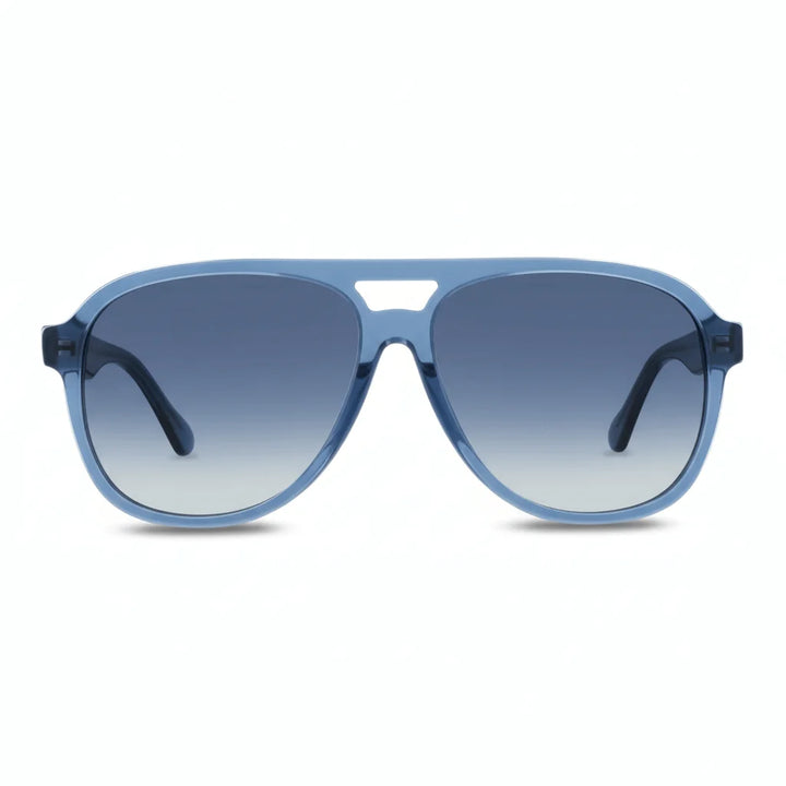 Men wearing lenses sun orson bio-acetate polarized blue driving reduces eye fatigue carretera bonoboss #editorial_detail1 #color_azul