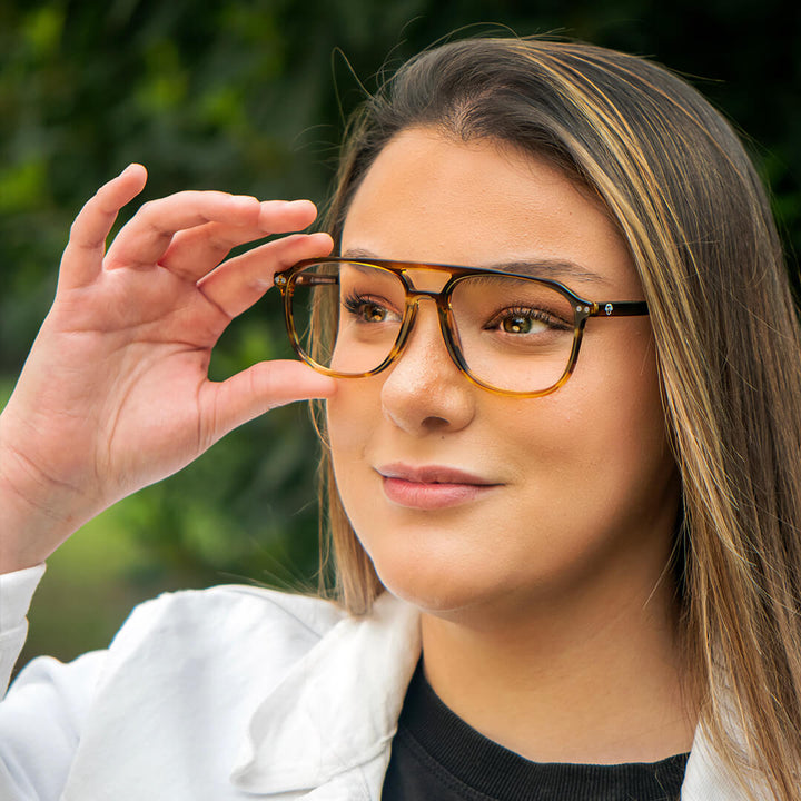 Eyeglasses aviadores optical with clip clip-on overlay iman polarized optical prescription envio gratis a todo chile. distribuidor and optical wholesale Bonoboss #color_yellow