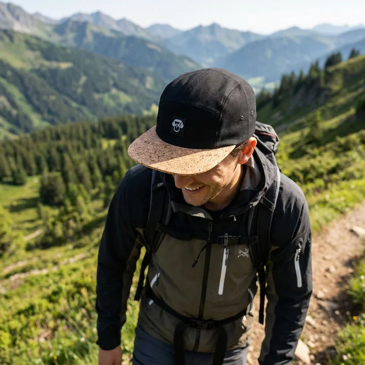 Gorro cork ecológico hiking montaña naturaleza bonoboss