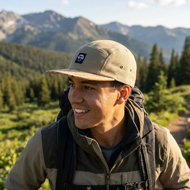 Gorro cork ecológico hiking montaña naturaleza bonoboss
