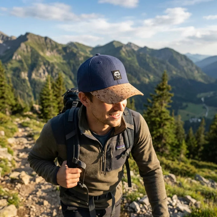 Gorro cork ecológico hiking montaña naturaleza bonoboss