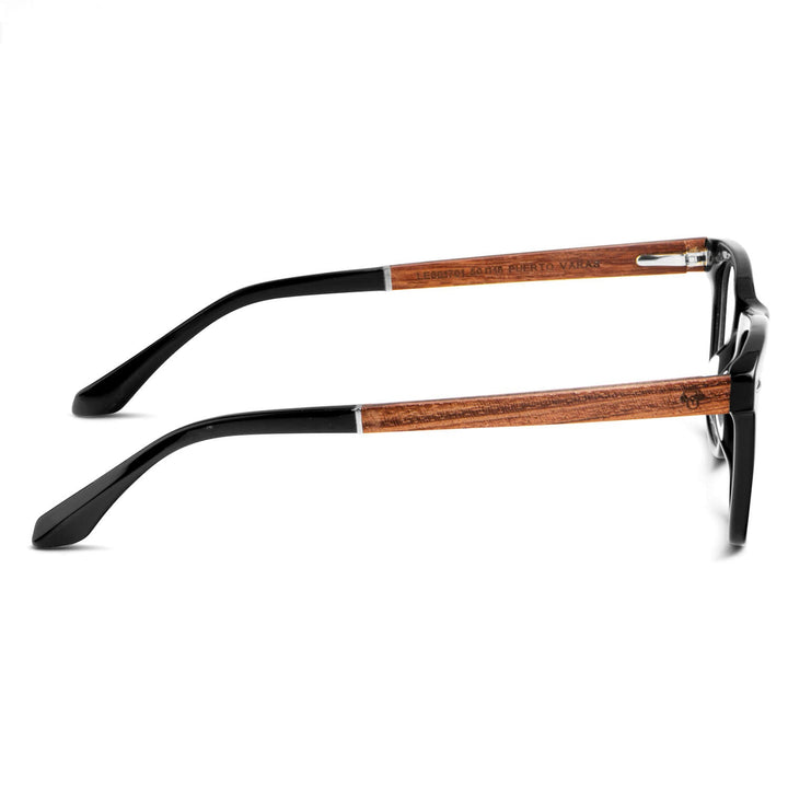 Lenses rectangular women round face optical black pata wood prescription mayorista distribuidor sustainables.jpg Bonoboss #color_negro