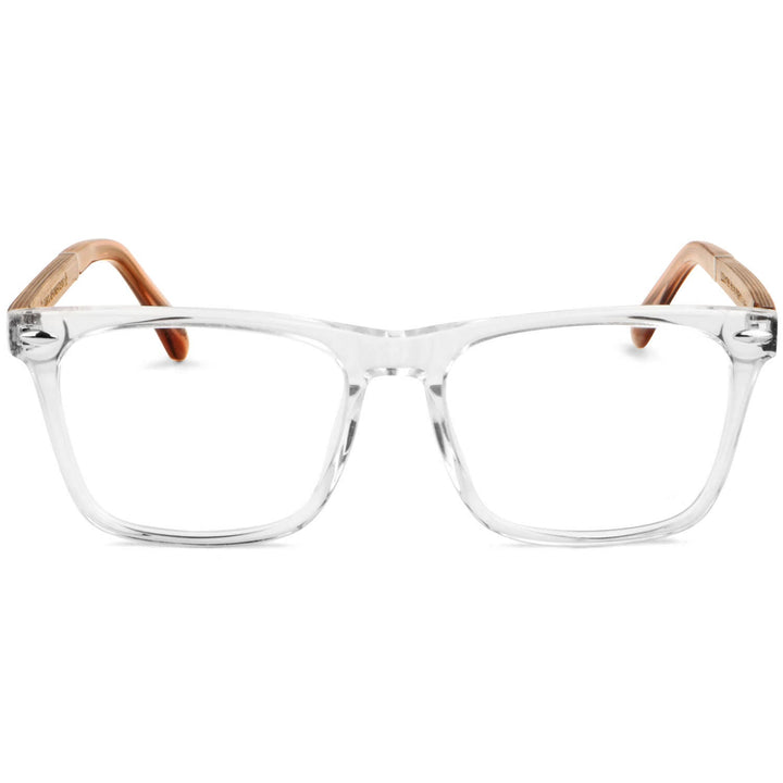 Lenses rectangular women round face optical clear pata wood prescription mayorista distribuidor sustainables.jpg Bonoboss #color_transparente