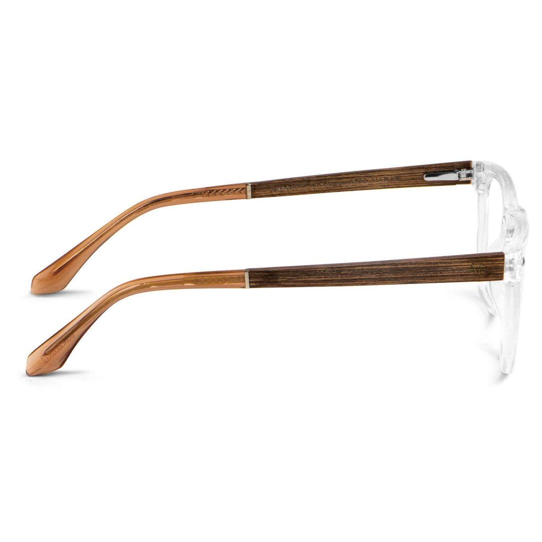 Lenses rectangular women round face optical clear pata wood prescription mayorista distribuidor sustainables.jpg Bonoboss #color_transparente