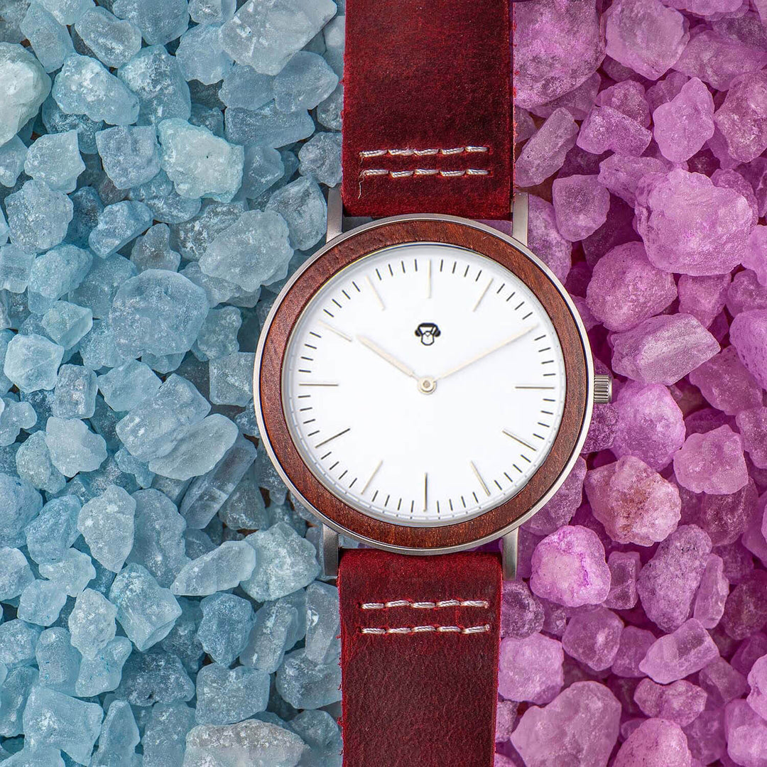 Toki Sandalwood Red Silver Sport