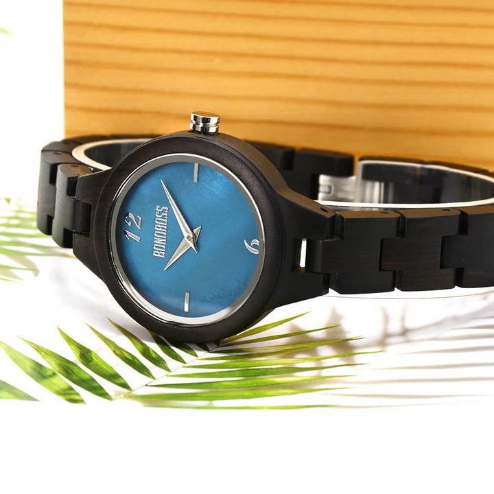 Zapallar Sandalwood Natural Mother of Pearl 