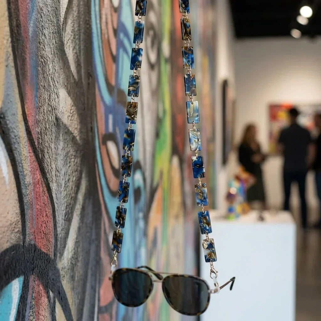 Cadena acetate recycled for lenses fondo urbano artístico galería bonoboss