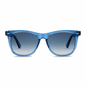 lentes de sol polarizados ovalados para hombre y mujer modelo wayfarer de rayban color azul transparente con lentes degrade azules polarizadas distribuidor mayorista de opticas sustentable reciclado plastico #color_azul