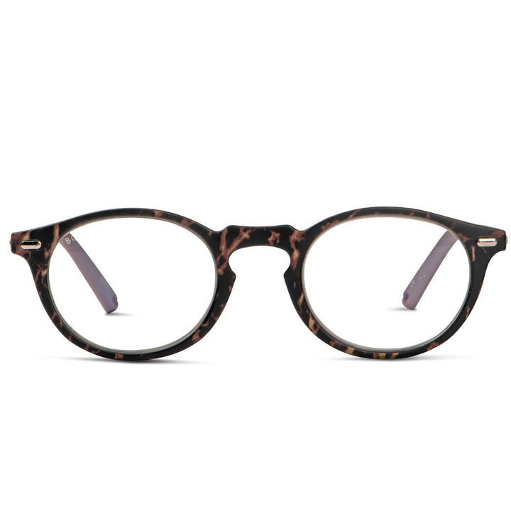 Lenses lectura whoopi brown round filtro luz blue UV protection400 antirreflejo rpet recycled brown marron unisex bonoboss